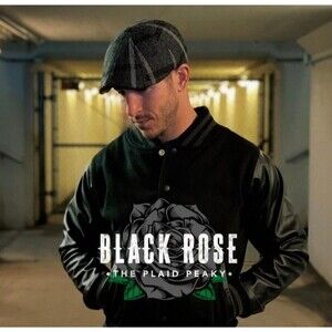 The Black Rose Peaky Hat Black & Grey Plaid